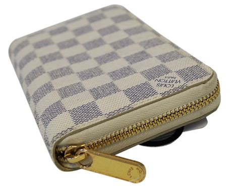 lv zippy wallet damier price|damier azur zip around wallet.